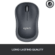 Logitech M185 Wireless Mouse - Grey