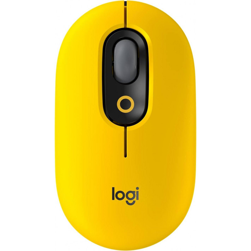 Logitech POP Mouse, Wireless Mouse - yellow