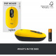 Logitech POP Mouse, Wireless Mouse - yellow