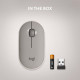 Logitech Pebble Wireless Mouse with Bluetooth - Sand