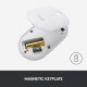 Logitech Pebble Wireless Mouse with Bluetooth - Off White