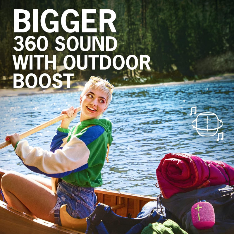 Logitech Ultimate Ears  WonderBoom 3 - Joyous Brights Grey