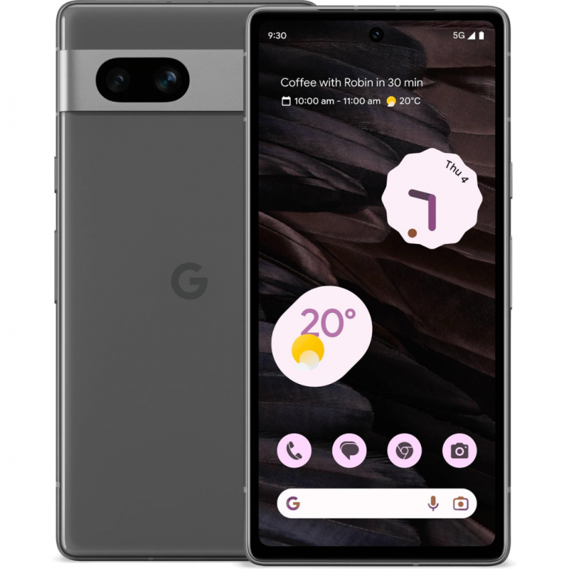 Google Pixel 7a 5G Smartphone (8+128GB) - Charcoal