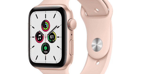 Apple Watch SE GPS 40mm Gold Aluminium with Sports Band Pink Sand Dimprice