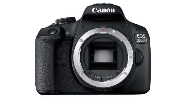 Buy Canon EOS 2000D Camera Body, Black in Wi-Fi Cameras — Canon UK