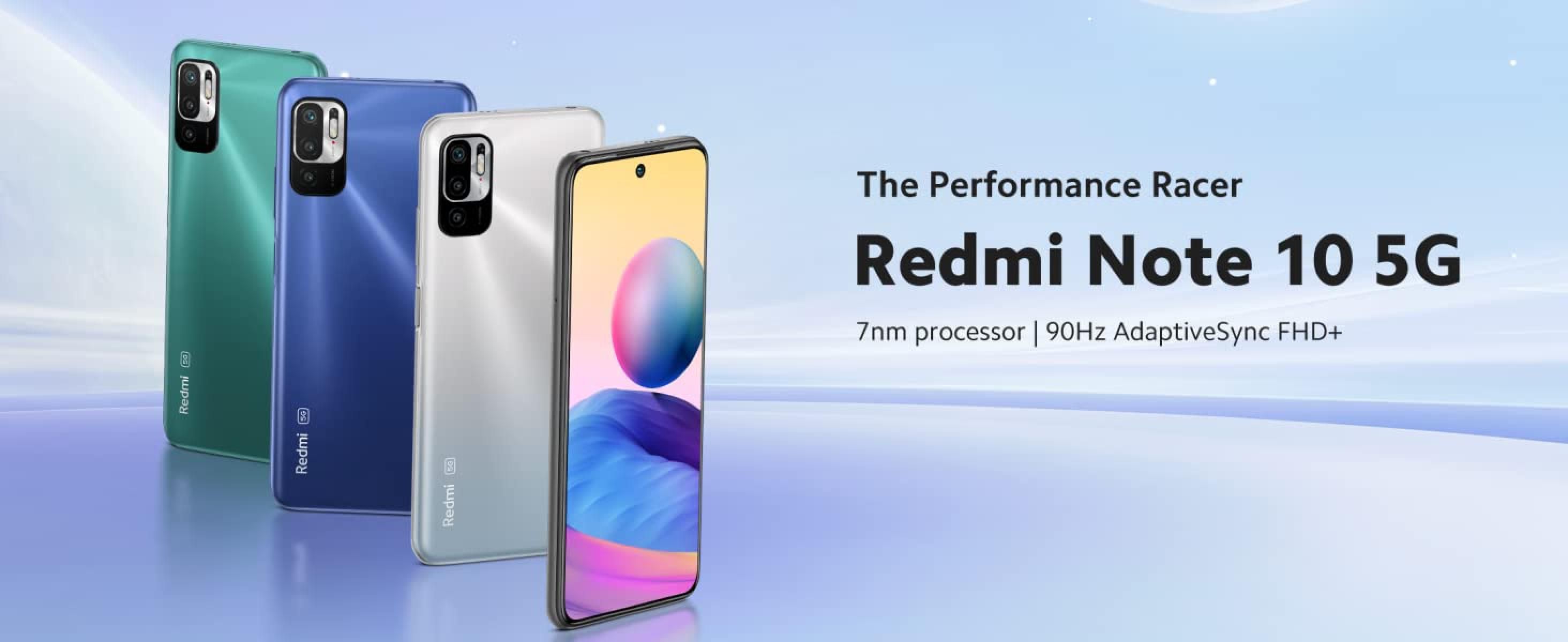 Dimprice | Xiaomi Redmi Note 10 (4GB RAM, 64GB ROM, 5G) - Aurora Green